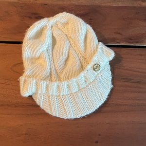 MICHAEL Michael Kors Cream Cable Knit Hat